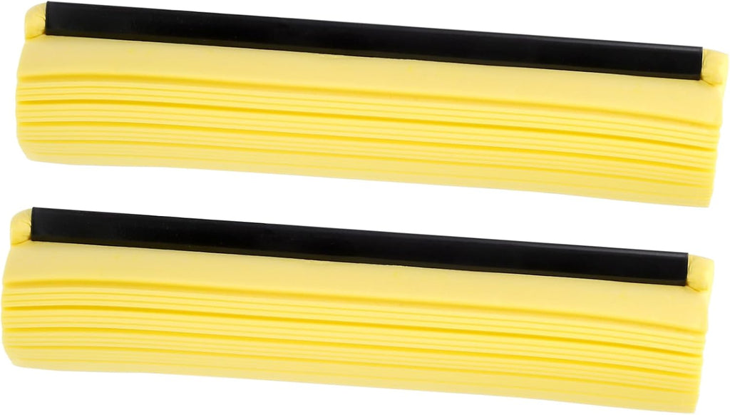 2pcs Replacement PVA Sponge Mop Wide Mop for Efficient Floor and Garden Cleaning Cotton Refills Compatible Tile and Car