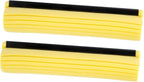 2pcs Replacement PVA Sponge Mop Wide Mop for Efficient Floor and Garden Cleaning Cotton Refills Compatible Tile and Car