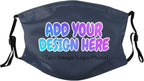 Custom Face Mask Unisex Adult with Your Logo Image for Sports,Outdoor and Travel