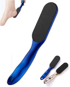 Nano Glass Foot File Callus Remover, Beyond The Cream Foot File,NanoGlass Feet File Professional Hard Skin Remover with Non-Slip Ergonomic Handle (Blue,1Pcs)