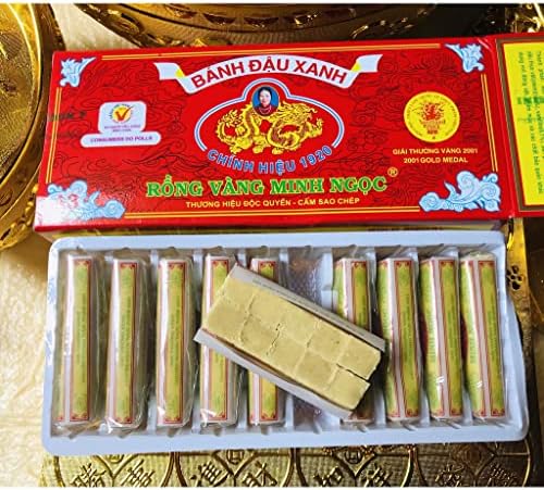 Rong Vang Minh Ngoc - Vietnam Cake Of Green Peas 240 g / 8 oz