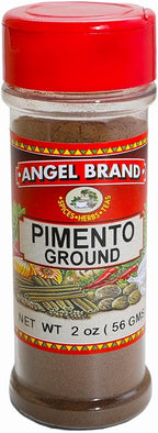 Angel Brand Allspice Pimento Seed Ground 2 oz Bottle – Premium Ground Spice for Cooking, Baking, and Seasoning – Rich Flavor for Caribbean, Middle Eastern, and Global Cuisine