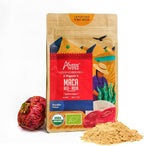 Amazon Andes Organic Red Maca Root Powder 8oz 227g - Maca Roja from Junin Peru - Gelatinized Starch-Free - USDA Organic Lepidium Meyenii - Raw Peruvian Superfood Andes Non-GMO Vegan