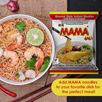 MAMA Noodles CHICKEN Instant Spicy Noodles with Delicious Thai Flavors, Hot And Spicy Noodles with Chicken Soup Base, No Trans Fat with Fewer Calories Than Deep Fried Noodles (Chicken Flavor, 30 Pack)