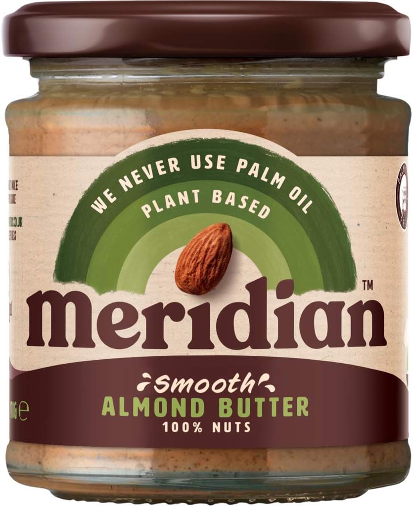 Meridian 100% Smooth Almond Butter 170G by Meridian