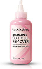 Cuccio Pro Hydrating Cuticle Remover 4 fl oz – Professional Fast-Acting Cuticle Softener & Remover for Dry, Rough Cuticles, Moisturizing Lanolin-Infused Formula for Healthy Nails