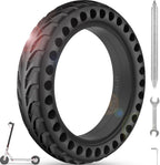 BANGTING 50/75-6.1 Tubeless Solid Tires for Electric Scooter, 8 1/2 x2 Tire for Gotrax GXL V2 / XR/APEX, 8.5x2 inch Tire Replacement for Xiaomi Pro 2 / M365 / 1S (Black 1PCS)