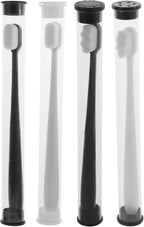 DOITOOL Soft Bristle Toothbrush Set 4pcs Ultra-fine Wear-Resistant Manual Toothbrushes for Adults and Lightweight with Wave and Regular Bristles for Sensitive Gums