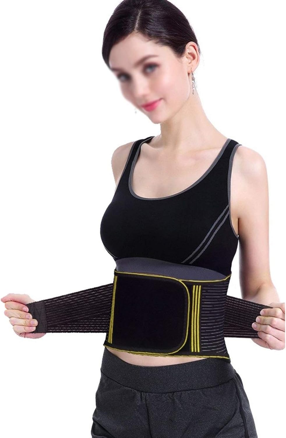 Lumbar Brace, Support Belts for Men Women Sport & Work Lower Back Pain Relief,Breathable Support Decompression (Size : L)