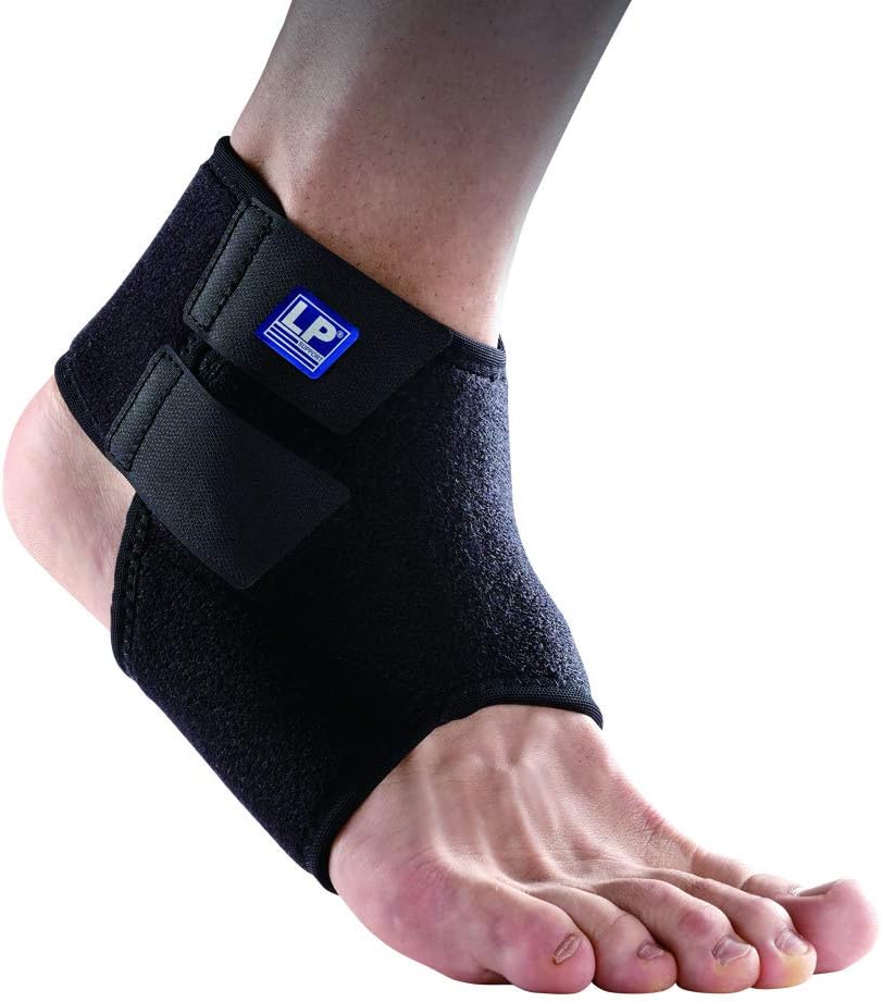 LP SUPPORT - ADJUSTABLE ANKLE SUPPORT (Small) - 768KM For Tendonitis, Sprains, Strains and Injury