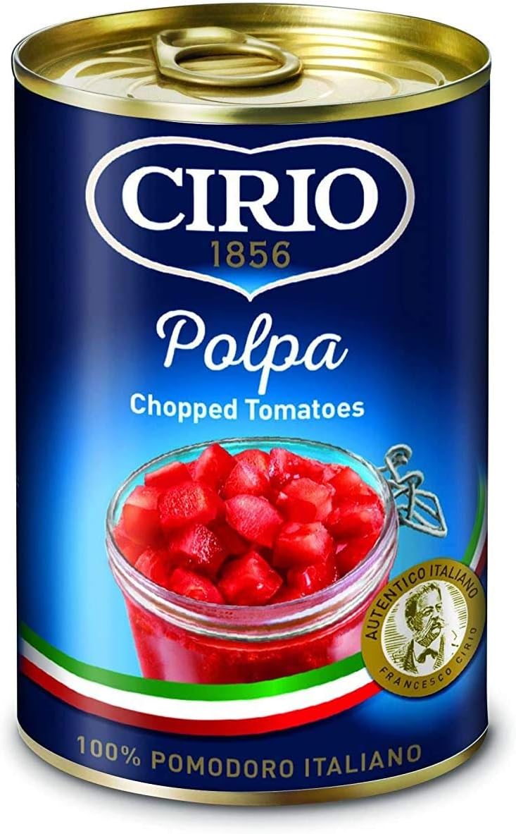 Cirio Polpa Chopped Tomatoes - 400g - Pack of 2