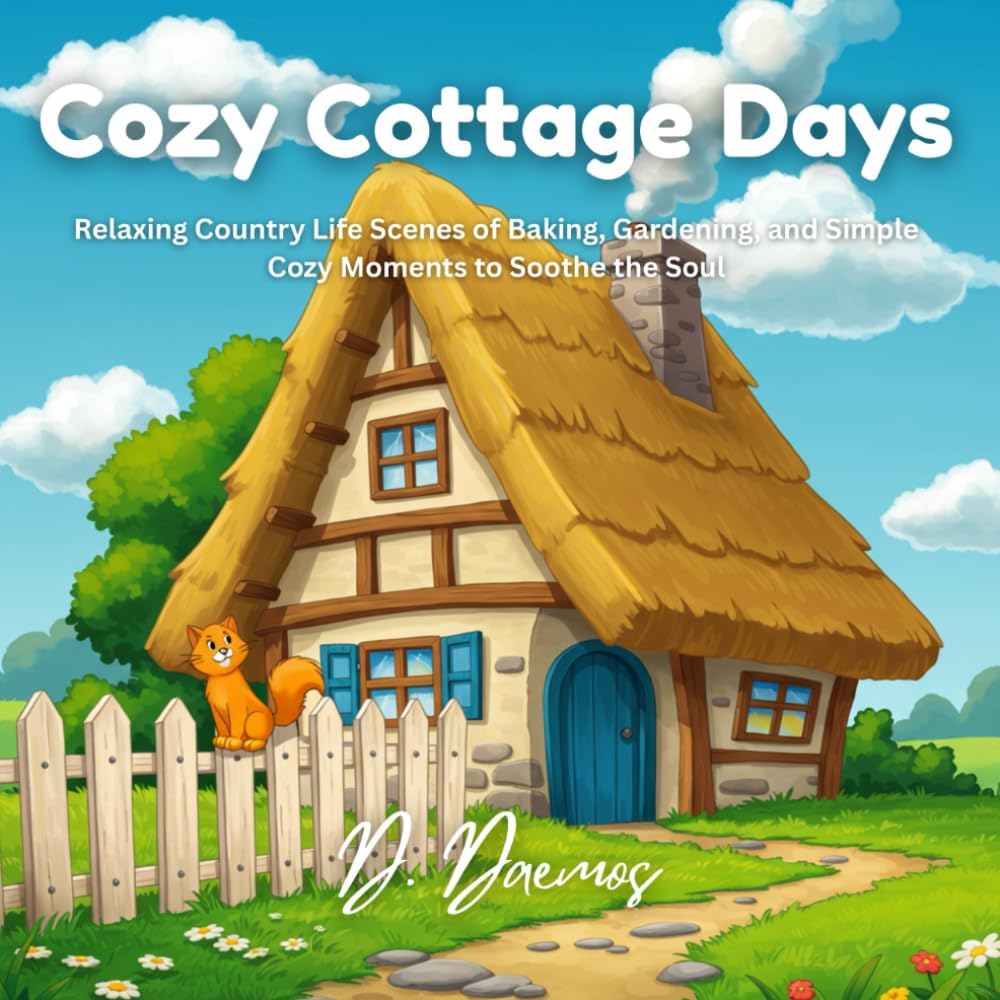 Cozy Cottage Days: Relaxing Country Life Scenes of Baking, Gardening, and Simple Cozy Moments to Soothe the Soul