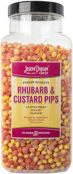 Joseph Dobson Rhubarb & Custard Pips Jar - 2.72Kg