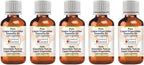 Greenwood Essential Pure Lippia Origanoides Essential Oil (Lippia origanoides) Steam Distilled (Pack of Five) 100ml X 5(16.9 oz)
