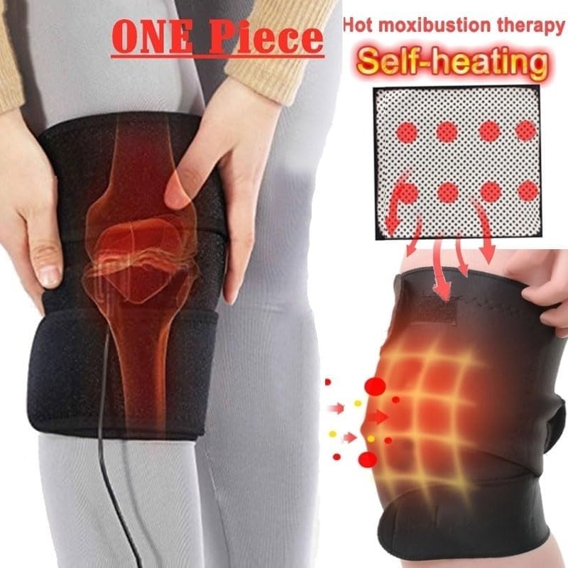 1Pair Tourmaline Self Heating Knee Pads Support Magnetic Kneepad Protective Belt Pain Relief Arthritis Knee Patella