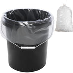 5 Gallon Bucket Liner Bags, 4Mil 12pcs 22x27.5 inches(Excluding Bucket), Turkey Brine Bag Food Grade Bags for Marinading and Brining, BPA Free, Extra Heavy Duty Leak Proof, Great for Food Storage