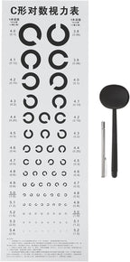 iplusmile 3sets Wall Eye Chart Occluder Chart for Accurate Eye Exams Schools and Clinics to Range Easy to Printing