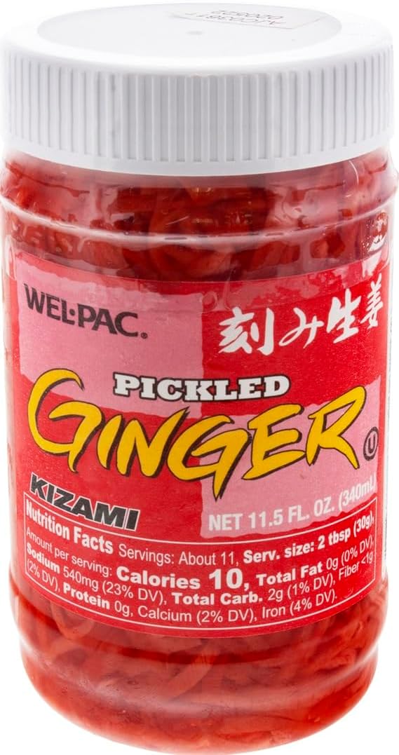 Wel-Pac Kizami Shoga Pickled Ginger, 11.50 FZ