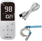 Infant Pulse Oximeter with Soft Wrap Sensor, Battery Powered Baby Oxygen Saturation & Pulse Rate Monitor, Non-Medical Use Only