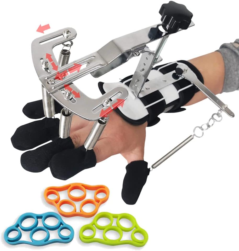 Patent Dynamic Wrist finger Orthosis for Hand Finger Muscle Strength Rehabilitation Finger Training Device Physiotherapy Rehabilitation Tendon Repair