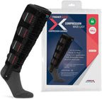 Compression Garment 30-50 mmHg Lower Leg Compression Wrap - Ideal for Mild to Moderate Lymphedema Swelling, Venous Insufficiency, and Post-Op Edema