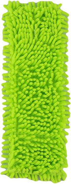 Home Cleaning Pad Coral Velet Refill Household Dust Mop Head Replacement Floor Soft Texture Practical Tool (Green)