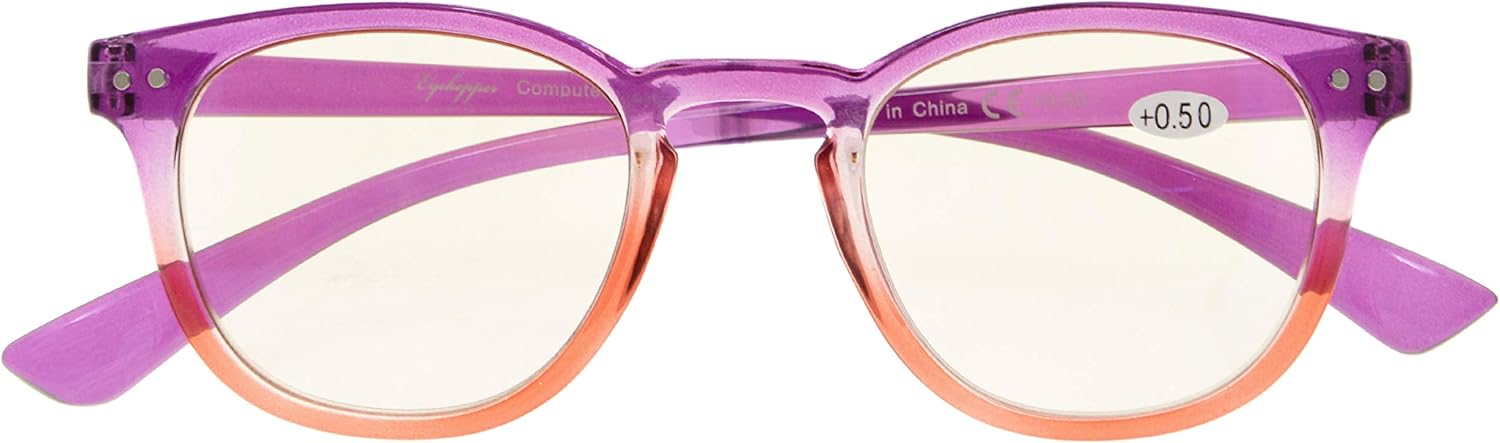 CessBlu Ladies Blue Light Filter Glasses Stylish Computer Eyeglasses for Women Reading