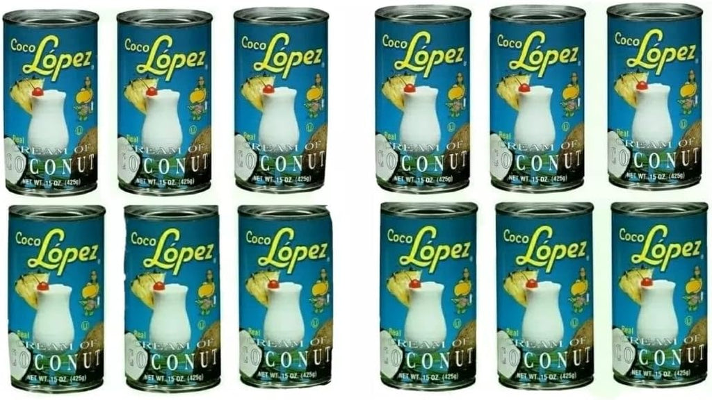 Coco Lopez Coconut Cream 12 pack (03-0334) Category: Cocktail Drink Mixes by Coco Lopez