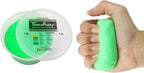 CanDo Theraputty Plus Hand Exercise Putty for Rehabilitation, Exercises, Hand Therapy, Stress Relief - 1 lb, Green, Medium Resistance