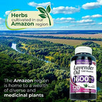 FITO MEDIC'S Lab | Lavender Pills |120 Soft gels | 1600 mg | Better Absorption | Lavender Extract | Lavanda Oil
