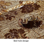 4pcs Beauty Salon Bedding Massage Spa Cover Sets European-Style Linen Beauty Bed Bedspread Four-Piece Set of High-end Beauty Salon Dedicated Massage Bed Bedspread(Gold,70 * 190cm)