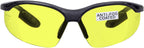 voltX 'Constructor' SAFETY READERS Full Lens Reading Safety Glasses (+1.5 Dioptre, Yellow) ANSI Z87.1+ & CE EN166F, Wraparound Style - Includes Safety Cord with headstop - UV400 anti fog coated lens