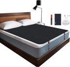 NIULAFR Grounding Mat for Bed, King Size Earth Connected Conductive Grounding Mattress Pad for Better Sleep, Reduce Stress, Improve Health