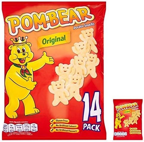 KP Snacks Pom Bear Original 15g x - 14 per pack