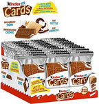 kinder cards chocolate wafers (30 pack of 2)