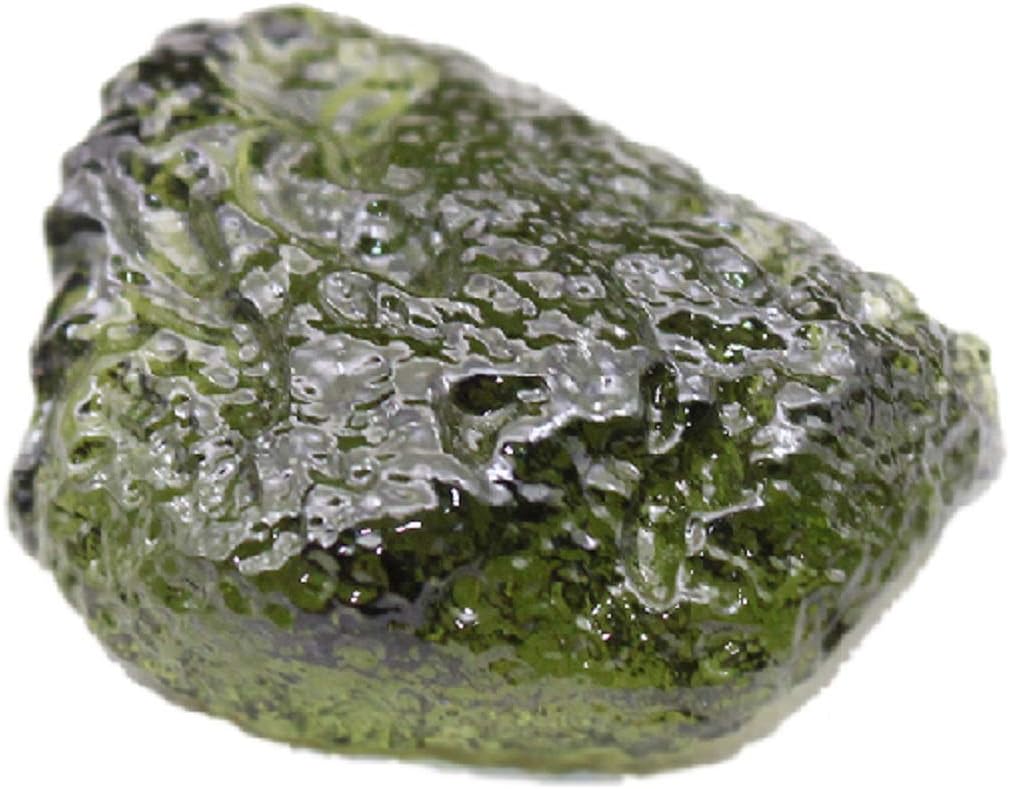 Green Irregular Shape Moldavite Czech Meteorite Multifunctional Artificial Raw Rough Crystal Energy Stone for Art Jewelry Making