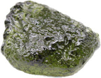 Green Irregular Shape Moldavite Czech Meteorite Multifunctional Artificial Raw Rough Crystal Energy Stone for Art Jewelry Making