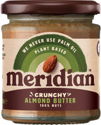Meridian Crunchy Almond Butter (170g) - Pack of 2