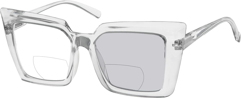 Eyekepper Transition Photochromic Bifocal Readers Reading Glasses for Women Oversized