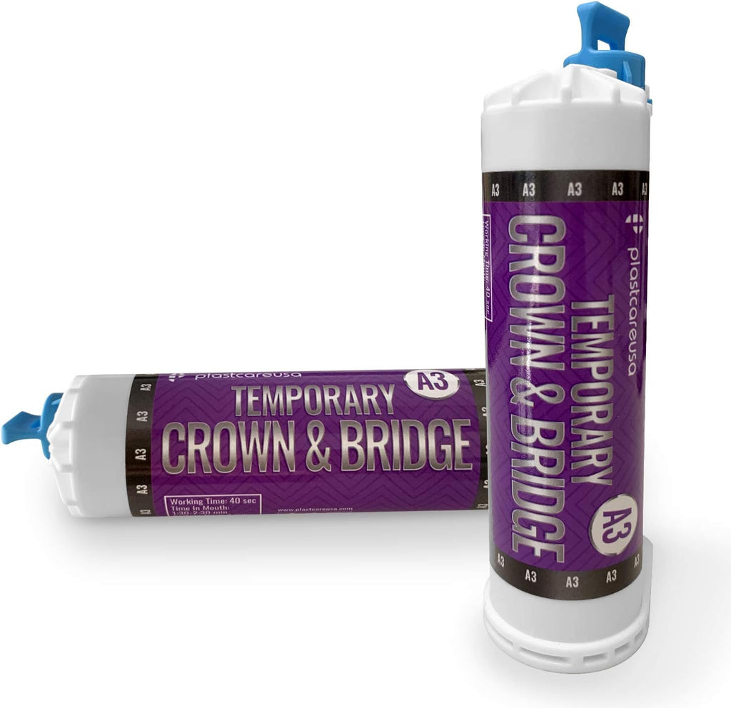 Dental Temporary Crown & Bridge 10:1 (Shade A3) Material Dental (1 Cartridge)