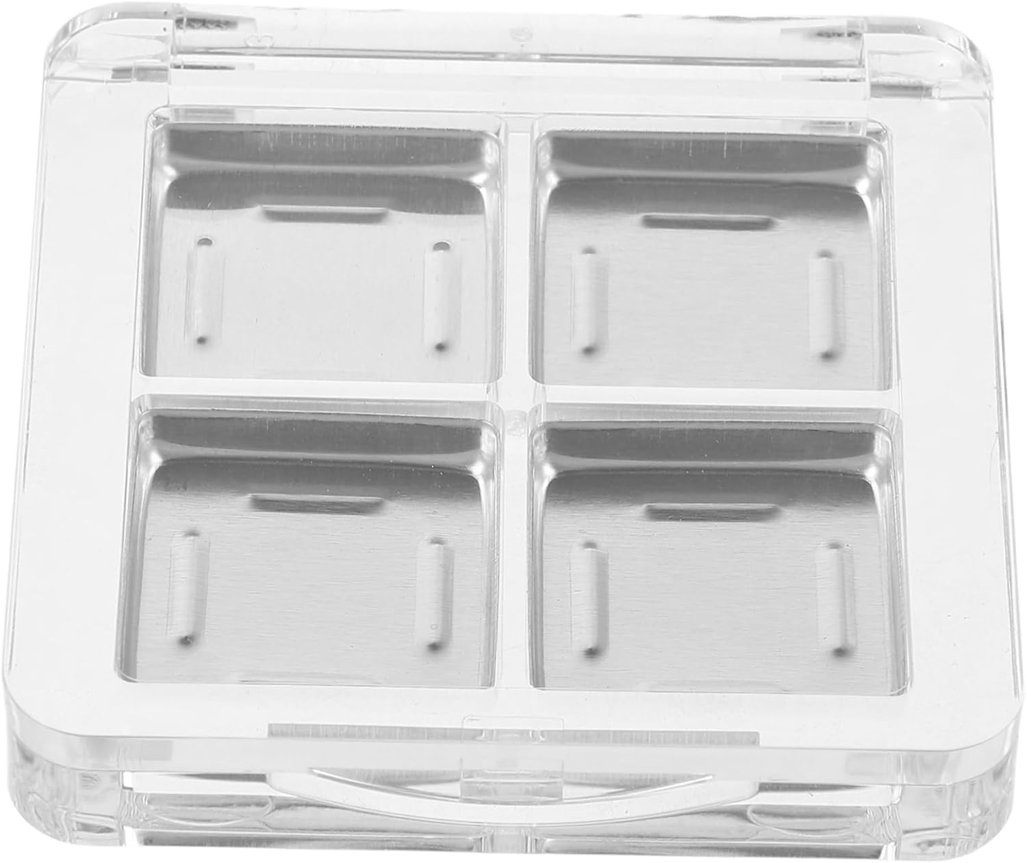 2pcs Makeup Organizer Diy Eyeshadow Palette Stylish Lipstick Storage Box for Daily Use and Special Occasions