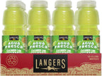 Langers Agua Fresca, Cucumber Lime, Juice Cocktail, 15.2 fl oz (Pack of 12)