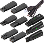 10PCS USB C Power Cord Replacement Charger USB Adapter Compatible with a Variety of Electric Hair Clippers, Beard Trimmers, Shavers, Desk Lamps,Purifiers, HQ8505 Charging Cable