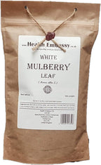 Health Embassy White Mulberry Leaf | Morus Alba L | Herbal Tea (100g)