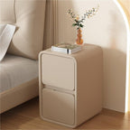Bedside Table Narrow Nightstand Simple and Modern Wooden Small Space Bedside Table with 2 Drawers Suitable for Bedrooms Living Rooms Study Rooms,Living Room