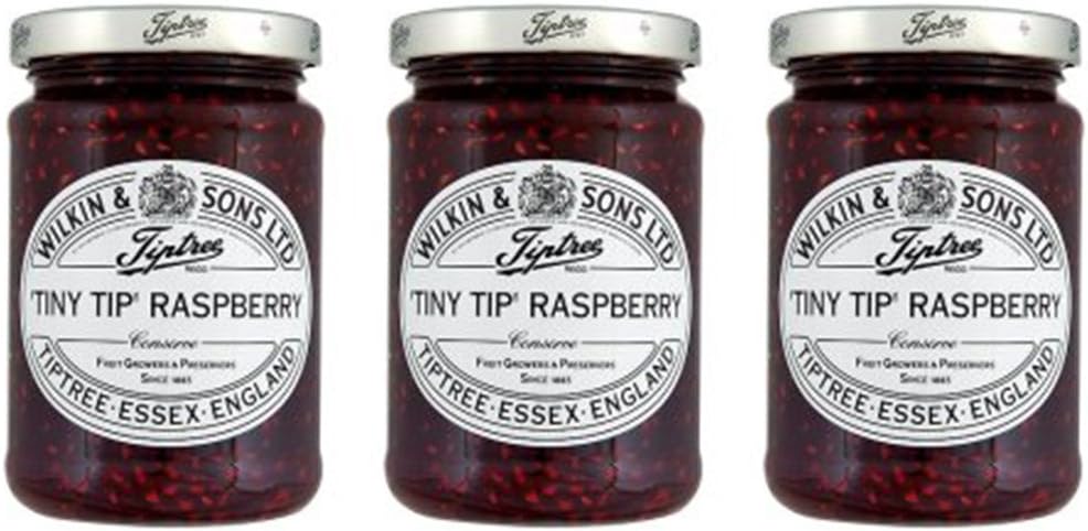 (3 Pack) - Tiptree - Tiny Tip Raspberry Conserve | 340g | 3 Pack Bundle