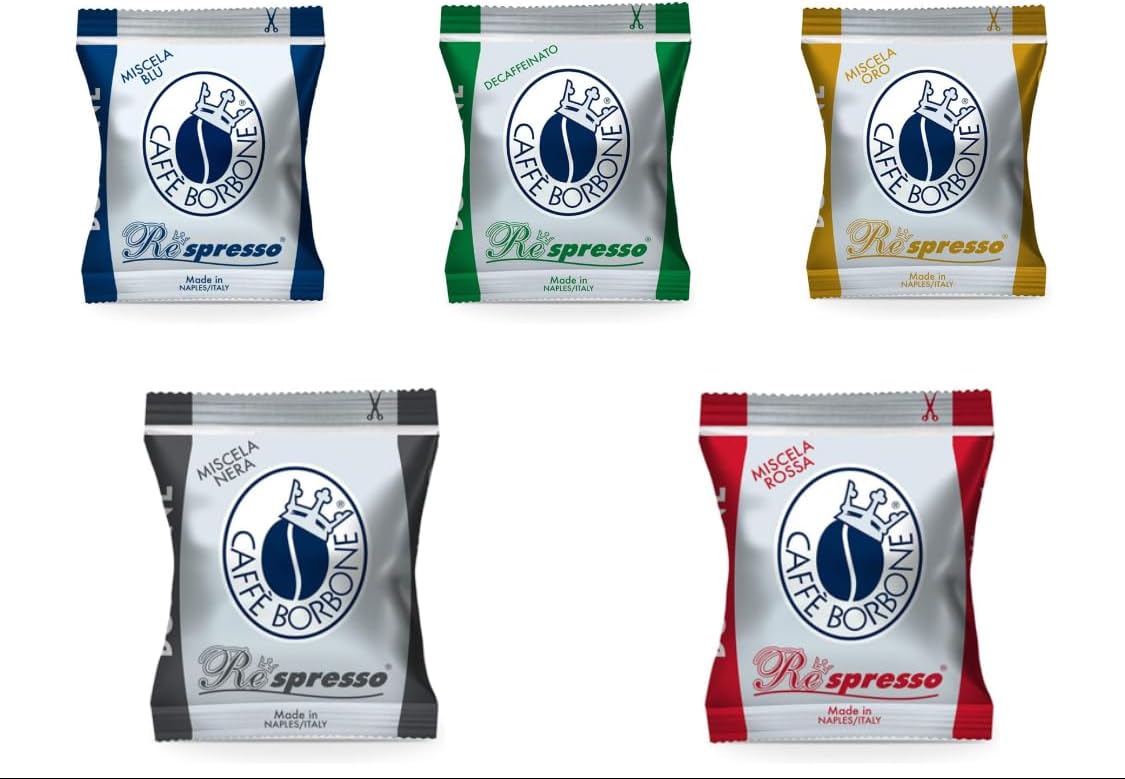 Caffe Borbone Espresso Pods 50 Count (Miscela Mixed)