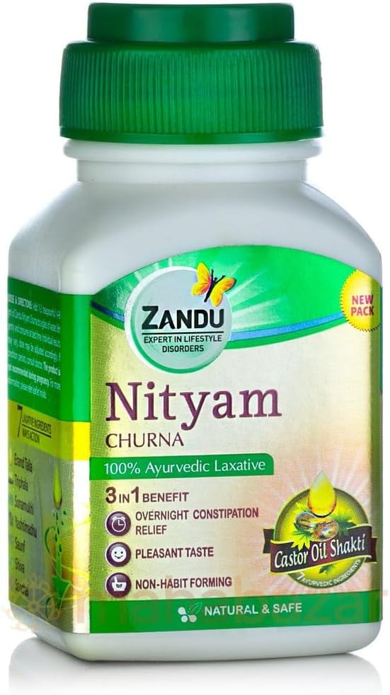 3 x ZANDU NITYAM CHURNA 100 GMS (Total 300 GMS)