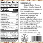 Eden Organic Butter Beans, 15 oz Can