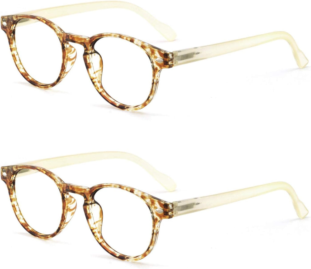 OCCI CHIARI Lightweight Designer Acetate frame Stylish Reading Glasses For Women (5006-Yellow*2, 1.5)